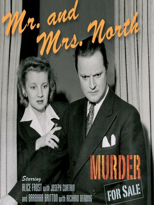 cover image of Mr. & Mrs. North: Murder for Sale